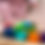 Thumbnail: Wooden Rainbow Hearts