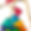 Thumbnail: Wooden Rainbow Hearts
